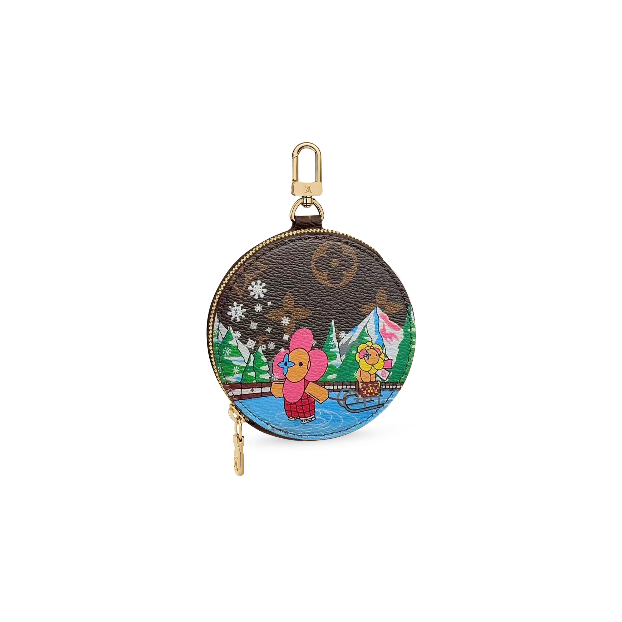 l0*is V*t0n round coin purse 100365 (9*9*2cm)